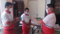توان افزایی نجاتگران در پایگاه شهرستان طالقان(اکسیژن تراپی)